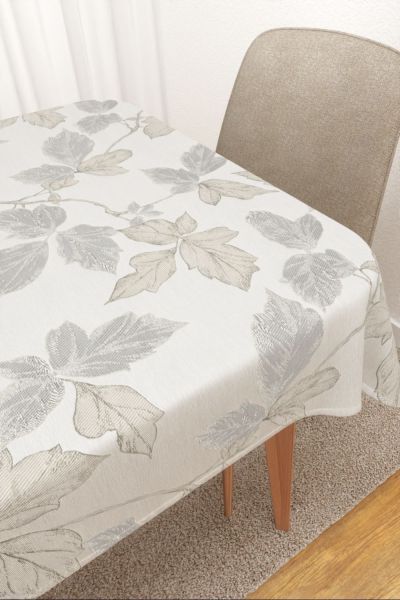 Majana #3J von Lysel - Tischdecke eckig in graubeige