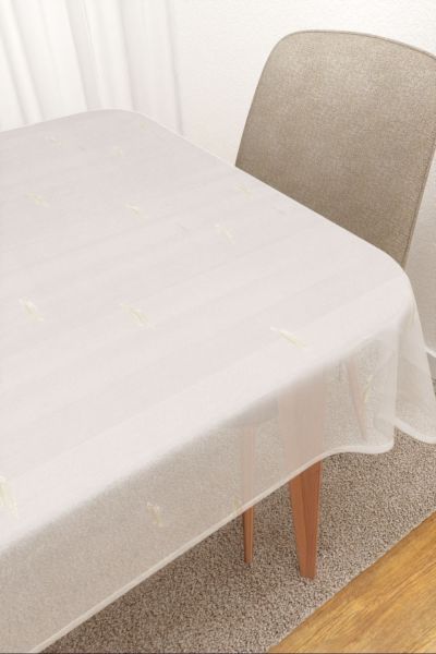 Ayala #3J von Lysel - Tischdecke eckig in beige