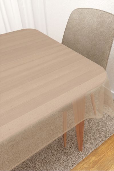Santani #3J von Lysel - Tischdecke eckig in beige