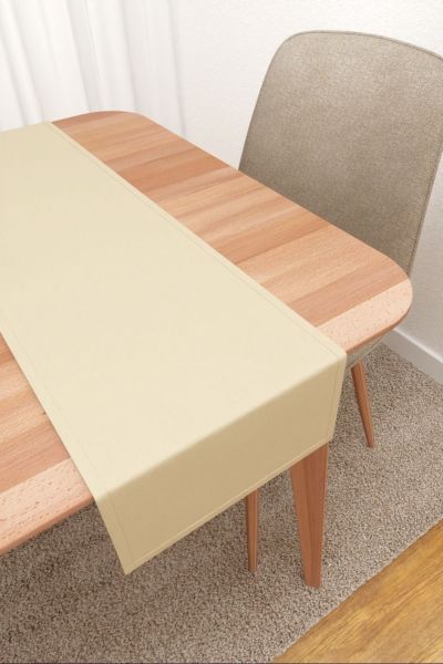 Eliane #3J von Lysel - Tischläufer in beige