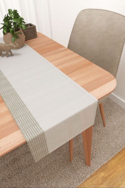 Sirasso #3J von Lysel - Tischlufer in Beige