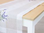 beige- violett Vorschau Tischläufer Lavendelstrauß 70x35 #0R beige- violett