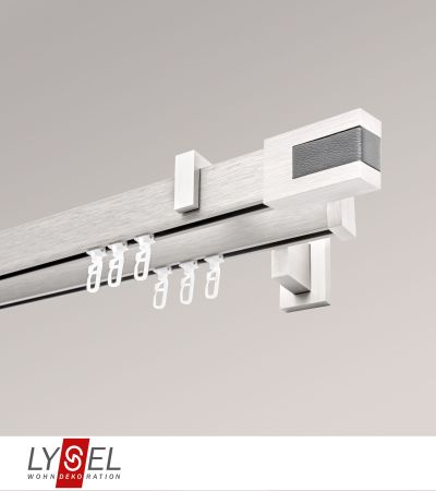 Lysel - SET Coral 160cm Multitrger 2-Lauf mit Endstcke Stripe in Silber