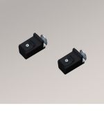 schwarz Vorschau SET - Klemmträger Decomatic mit Clip #1W schwarz