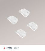 weiß Vorschau SET - Flachträger LYSEL HOME #1W weiß