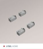 grau Vorschau SET - Klemmträger LYSEL HOME #1W grau