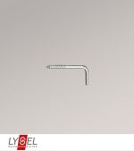 silber Vorschau Lysel - 20er SET Schraubhaken für Vitragenstangen #1W silber