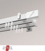 Vorschau Lysel - SET Coral 160cm Multitrger 3-Lauf mit Endstcke Stone in Silber #1W silber