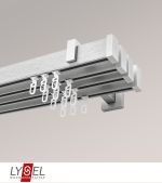 silber Vorschau Lysel - SET Coral 160cm Multiträger 4-Lauf mit Endstücke Quadro in Silber #1W silber