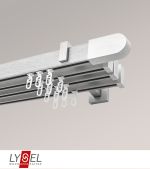 silber Vorschau Lysel - SET Coral 160cm Multiträger 4-Lauf mit Endstücke Round in Silber #1W silber