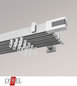 Vorschau Lysel - SET Coral 160cm Multitrger 5-Lauf mit Endstcke Stripe in Silber #1W silber