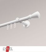 weiß Vorschau Lysel - SET Opal Innenlauf 160cm Träger offen mit Endstücke Konus in Bronze #1W weiß