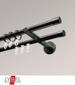 titan Vorschau Lysel - SET Opal Innenlauf 160cm 2 Lauf Doppel-Kombiträger offen mit Endstücke Zylinder in Bronze #1W titan