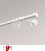 weiß Vorschau Lysel - SET Opal 160cm Träger geschlossen mit Endstücke Kappe in Weiß #1W weiß