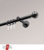 titan Vorschau Lysel - SET Opal 160cm Träger offen mit Endstücke Kugel in Bronze #1W titan