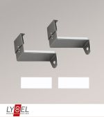 titan Vorschau Lysel - SET Adapter für Klemmstangen #1W titan