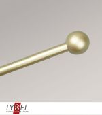 gold matt Vorschau Lysel - Zierstange VIORA Kugel #0H gold matt