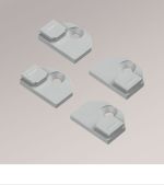 grau Vorschau SET Flachträger Decomatic #1W grau