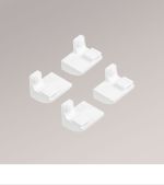weiß Vorschau SET Glasleistenwinkel Decomatic #1W weiß