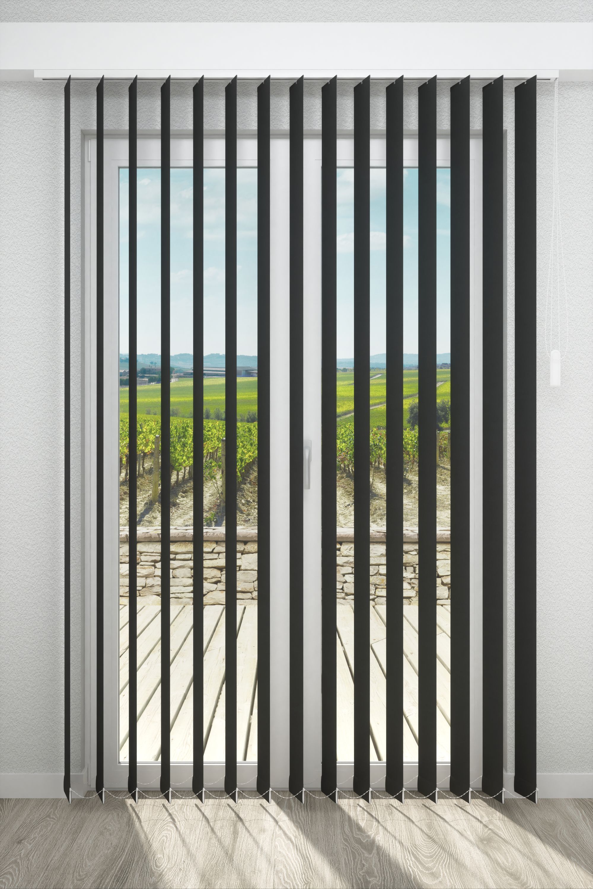 Detailansicht Lamelle Springfield Verdunkelung 1127