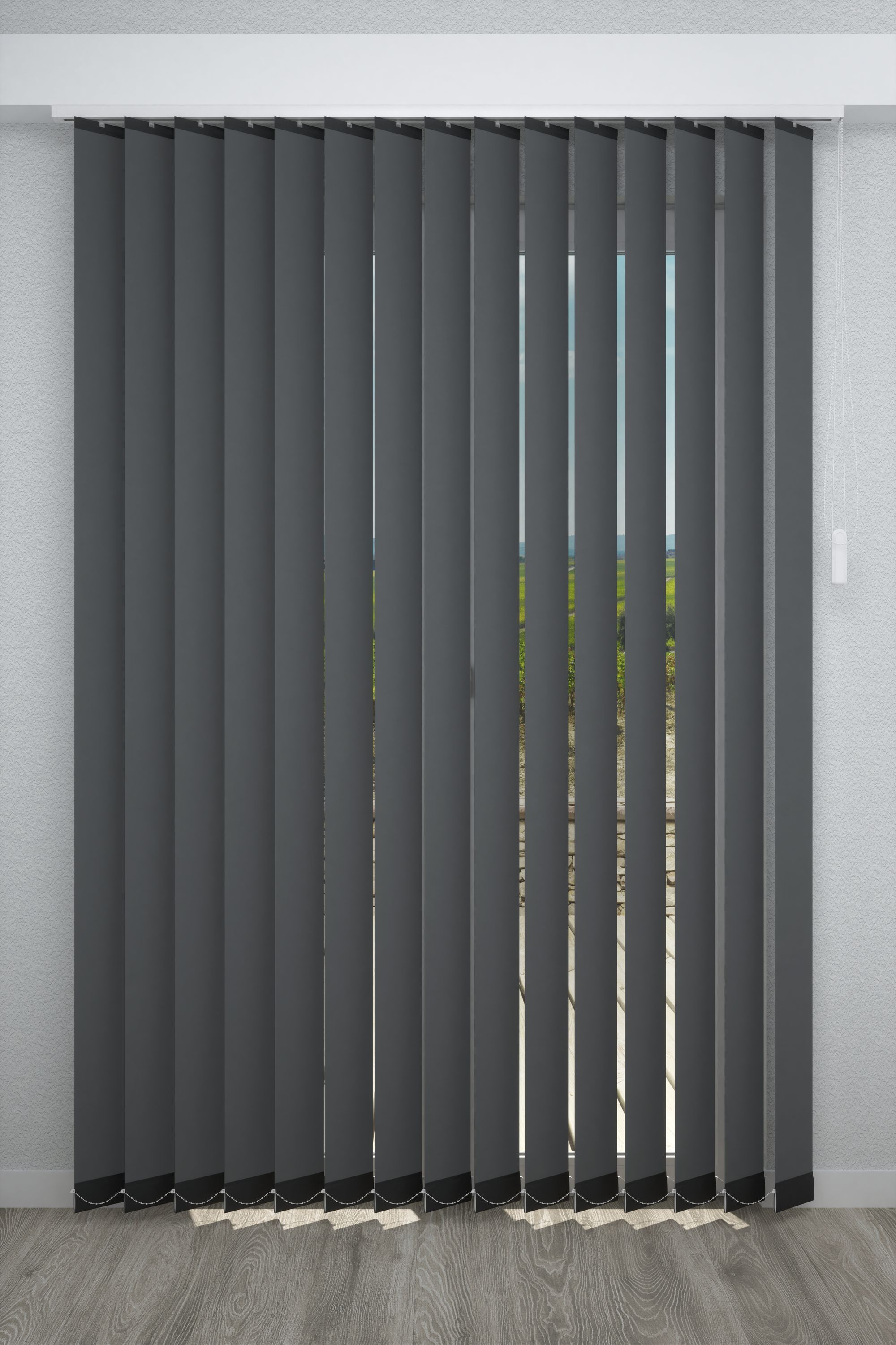 Detailansicht Lamelle Springfield Verdunkelung 1122