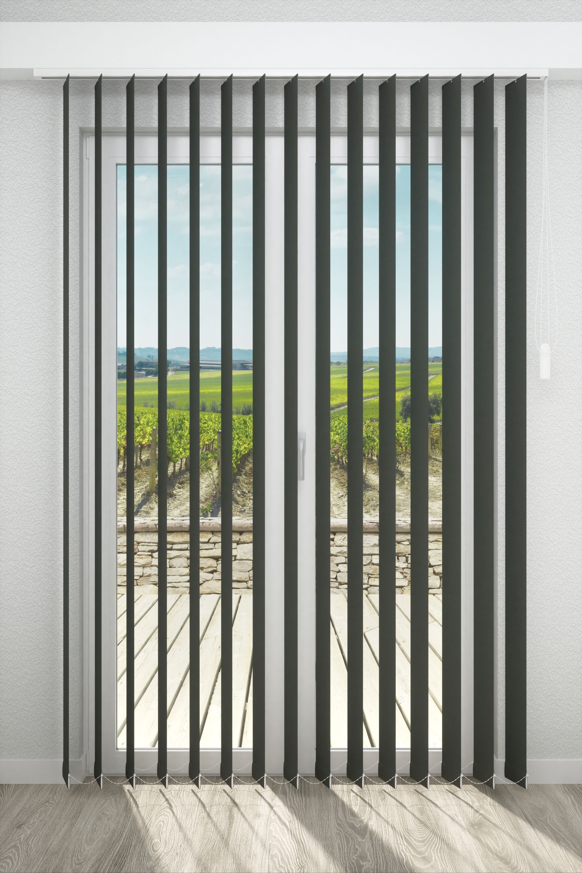 Detailansicht Lamelle Springfield Verdunkelung 1126