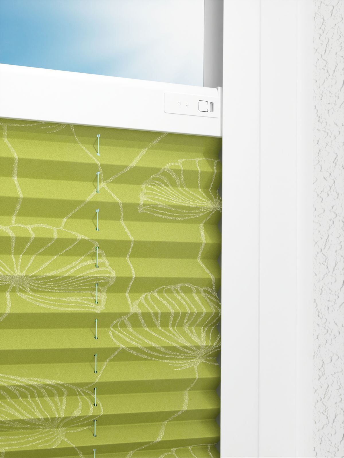 Detailansicht LYSEL HOME Plissee 438A Flora Print
