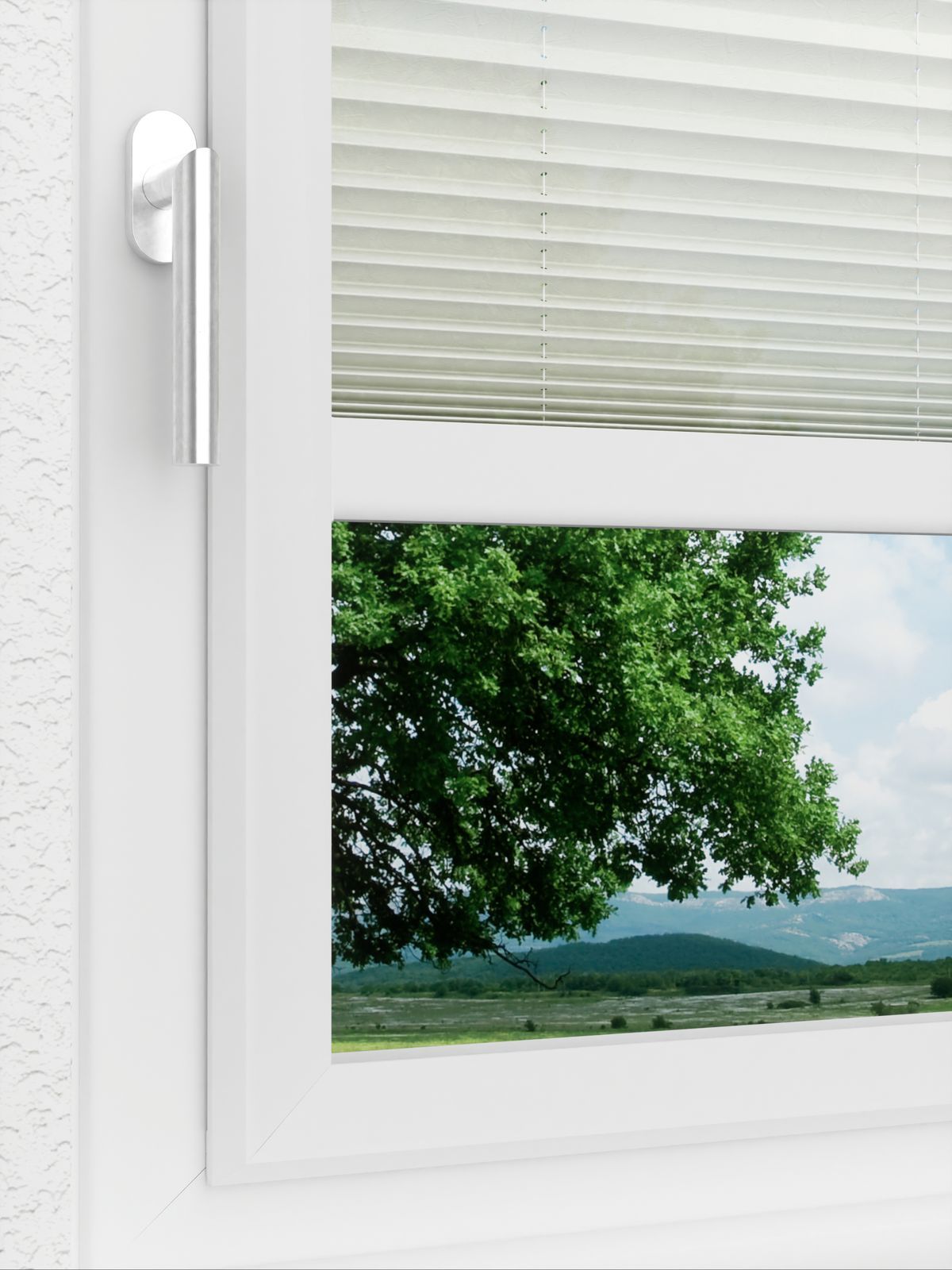 Detailansicht LYSEL HOME Plissee 108A Svea Crush