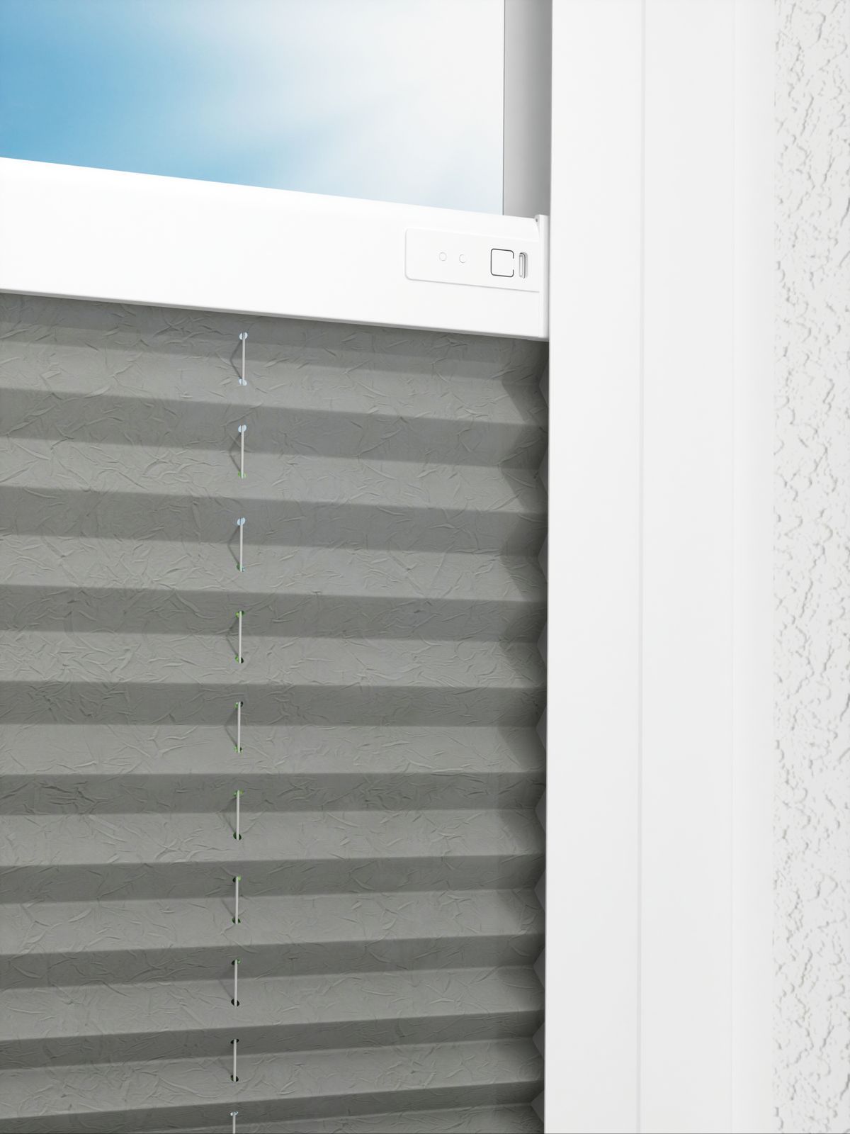 Detailansicht LYSEL HOME Plissee 109A Svea Crush