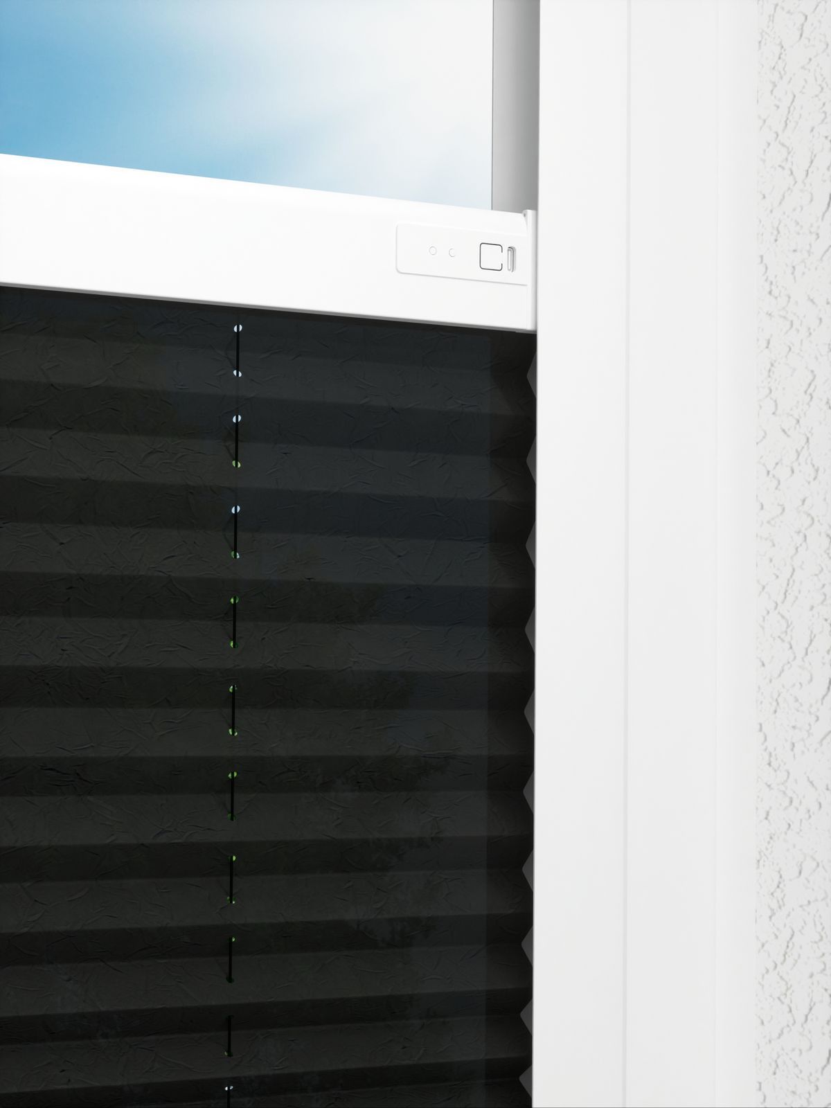 Detailansicht LYSEL HOME Plissee 130A Svea Crush