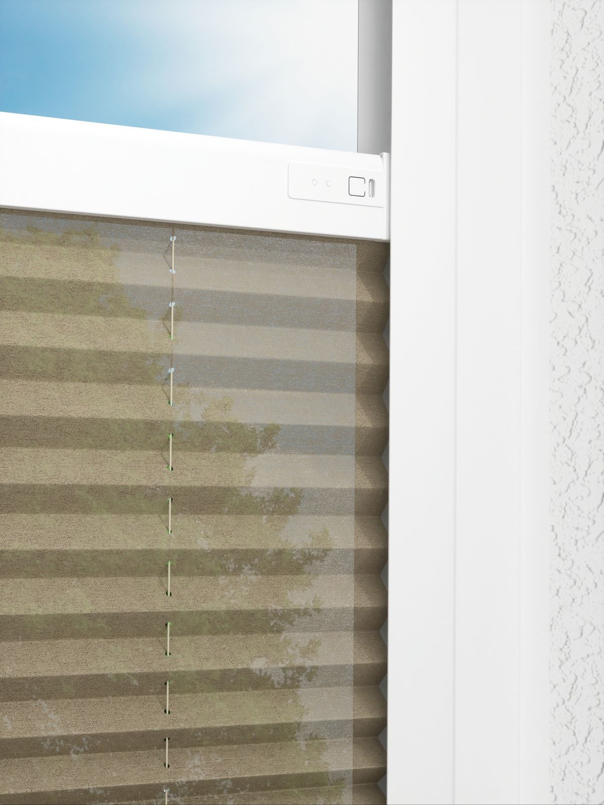 Detailansicht LYSEL HOME Plissee 111A Loke