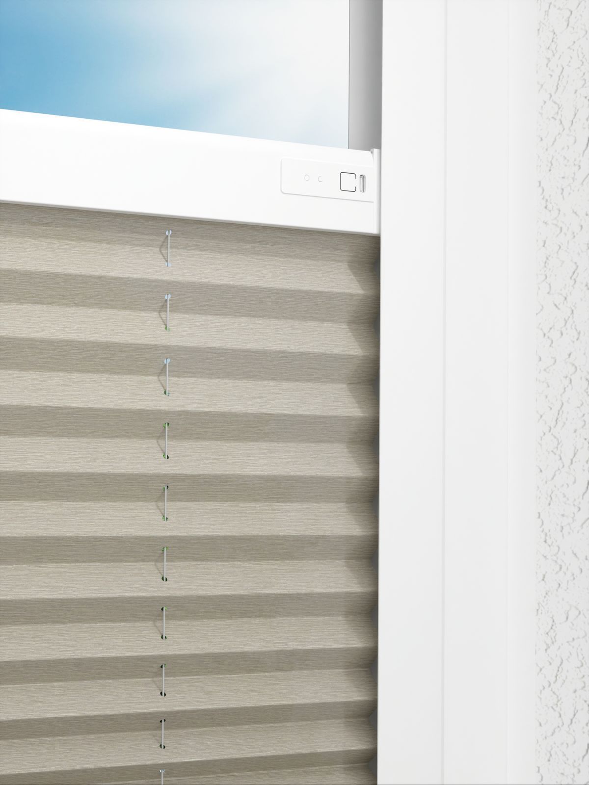 Detailansicht LYSEL HOME Plissee 304A Hedda