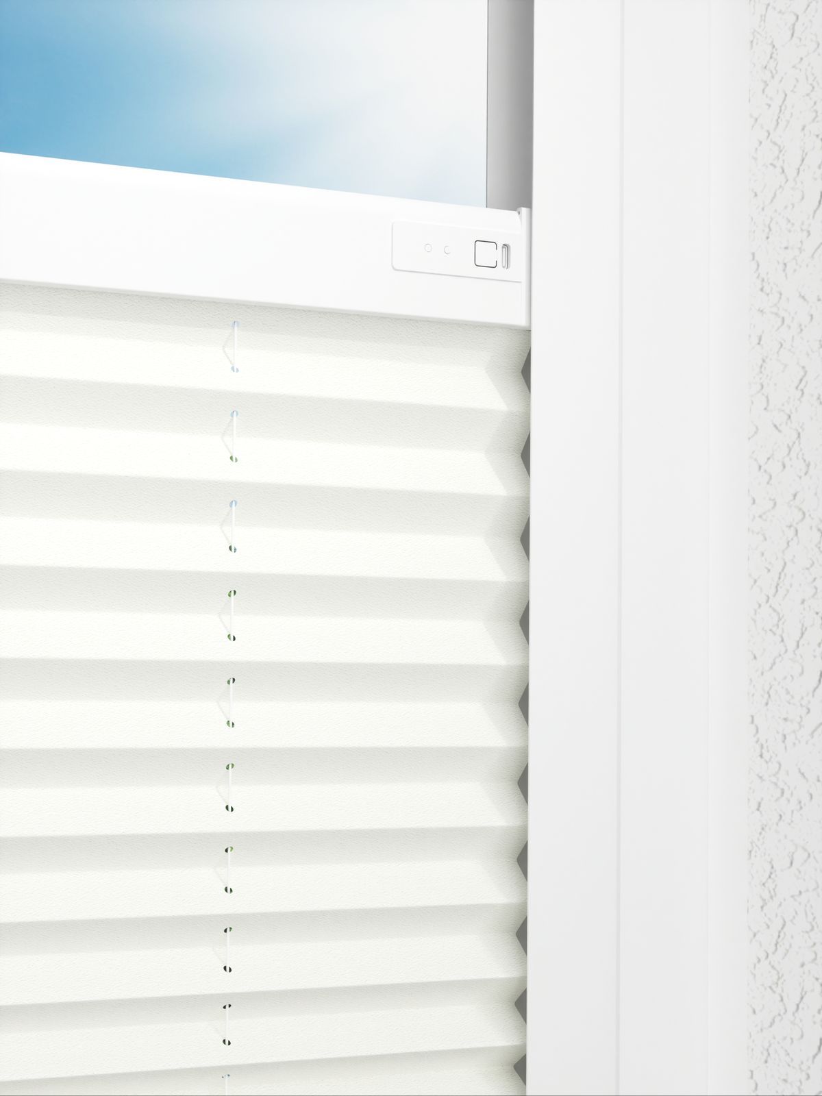 Detailansicht LYSEL HOME Plissee 307A Frida Krepp