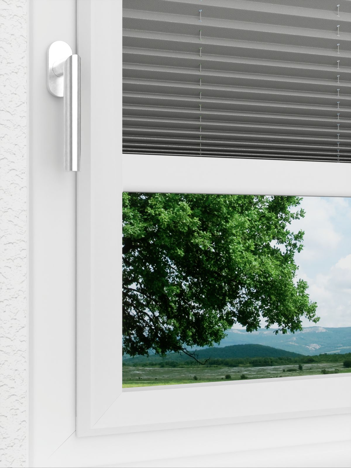 Detailansicht LYSEL HOME Plissee 309A Frida Krepp