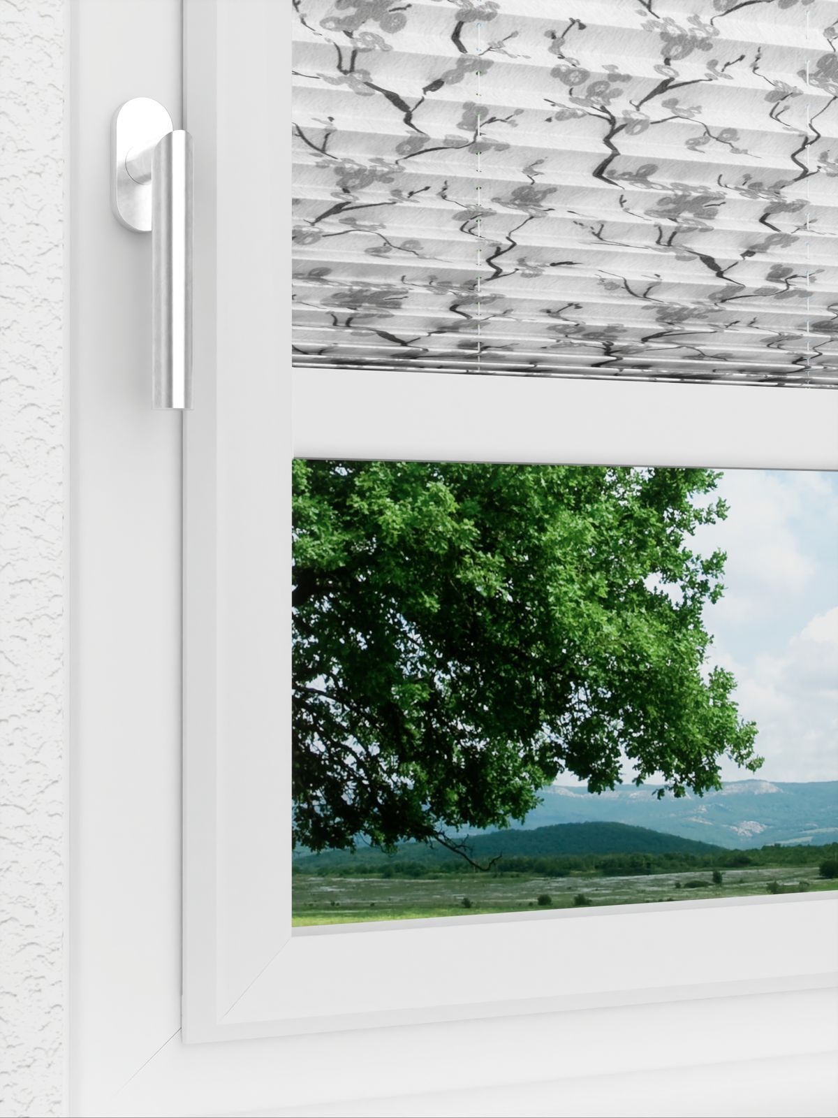 Detailansicht LYSEL HOME Plissee 325A Cherry Blossom
