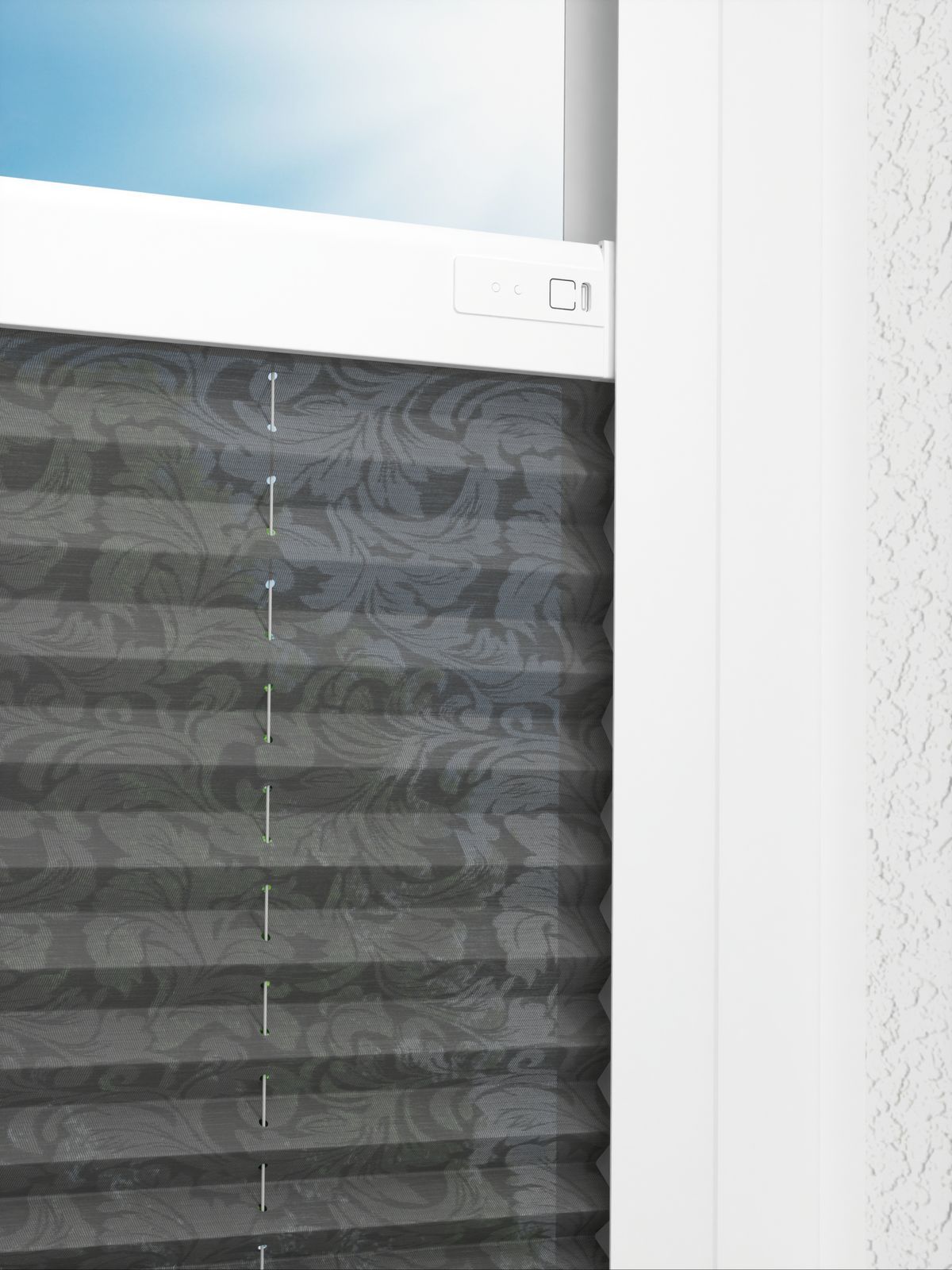 Detailansicht LYSEL HOME Plissee 431A Vintagemix