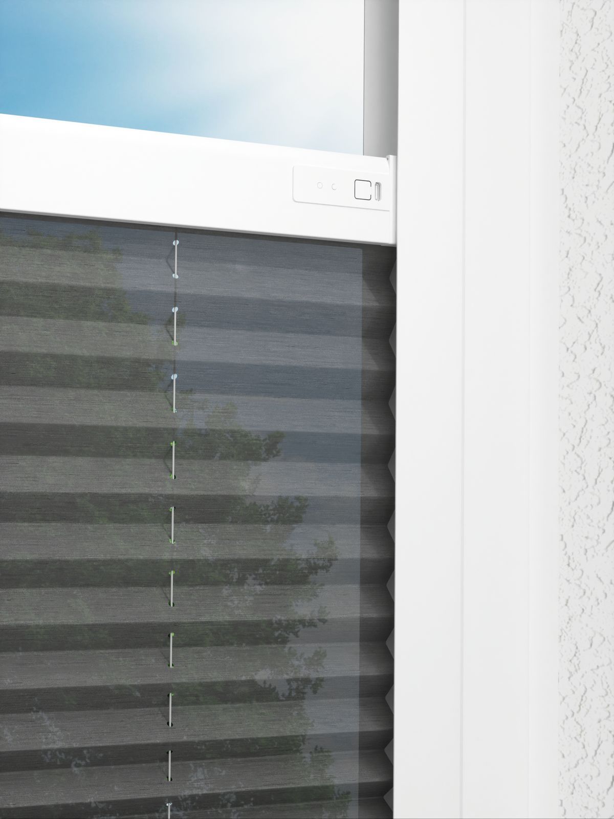 Detailansicht LYSEL HOME Plissee 321A Marina Island