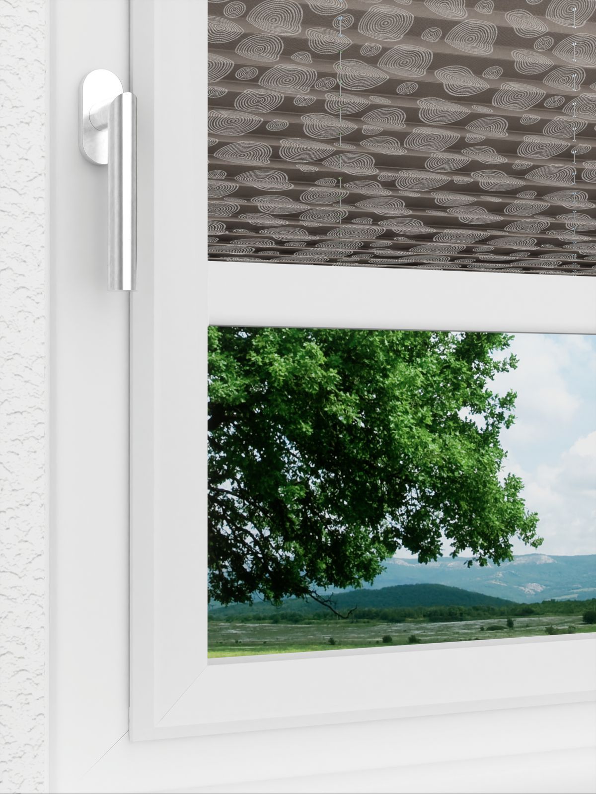 Detailansicht LYSEL HOME Plissee 411A Glenn