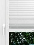 LYSEL HOME Plissee 205A Oliv Krepp Smart Frame Fensteransicht