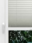 LYSEL HOME Plissee 206A Oliv Krepp Smart Frame Fensteransicht
