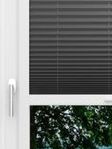 LYSEL HOME Plissee 233A Oliv Krepp Smart Frame Fensteransicht