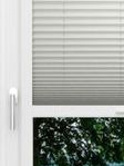 LYSEL HOME Plissee 201A Oliv Krepp BO Smart Frame Fensteransicht