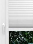 LYSEL HOME Plissee 209A Oliv Krepp Pearl Smart Frame Fensteransicht
