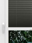 LYSEL HOME Plissee 211A Oliv Krepp Pearl Smart Frame Fensteransicht