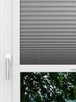 LYSEL HOME Plissee 309A Frida Krepp Smart Frame Fensteransicht