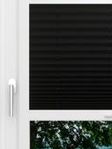 LYSEL HOME Plissee 238B Oliv Krepp BO Smart Frame Fensteransicht