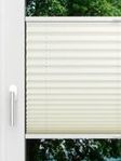 LYSEL HOME Plissee 140B Oliv Krepp Pearl Fensteransicht