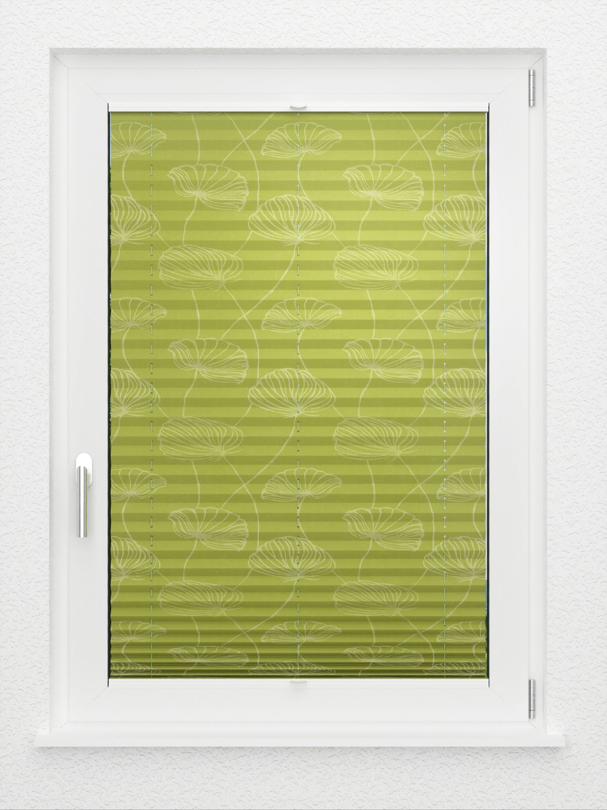 Detailansicht LYSEL HOME Plissee 438A Flora Print