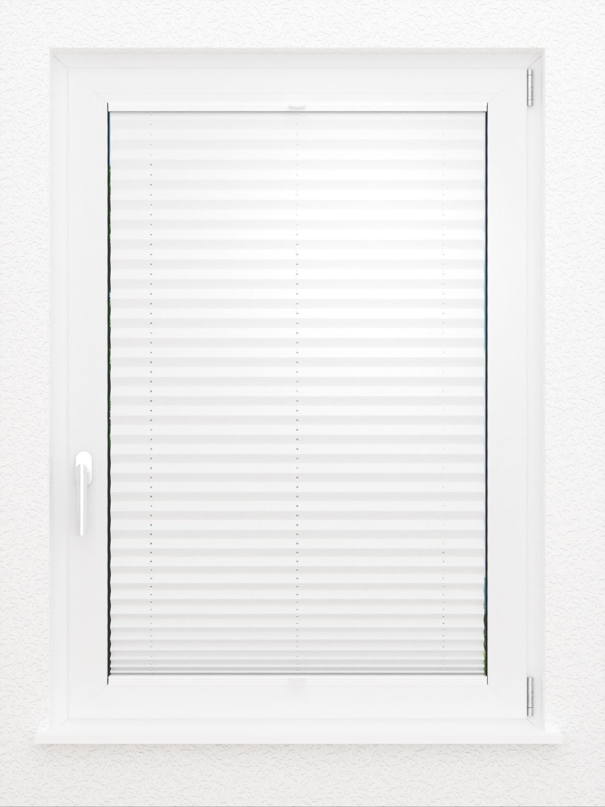 Detailansicht LYSEL HOME Plissee 205A Oliv Krepp