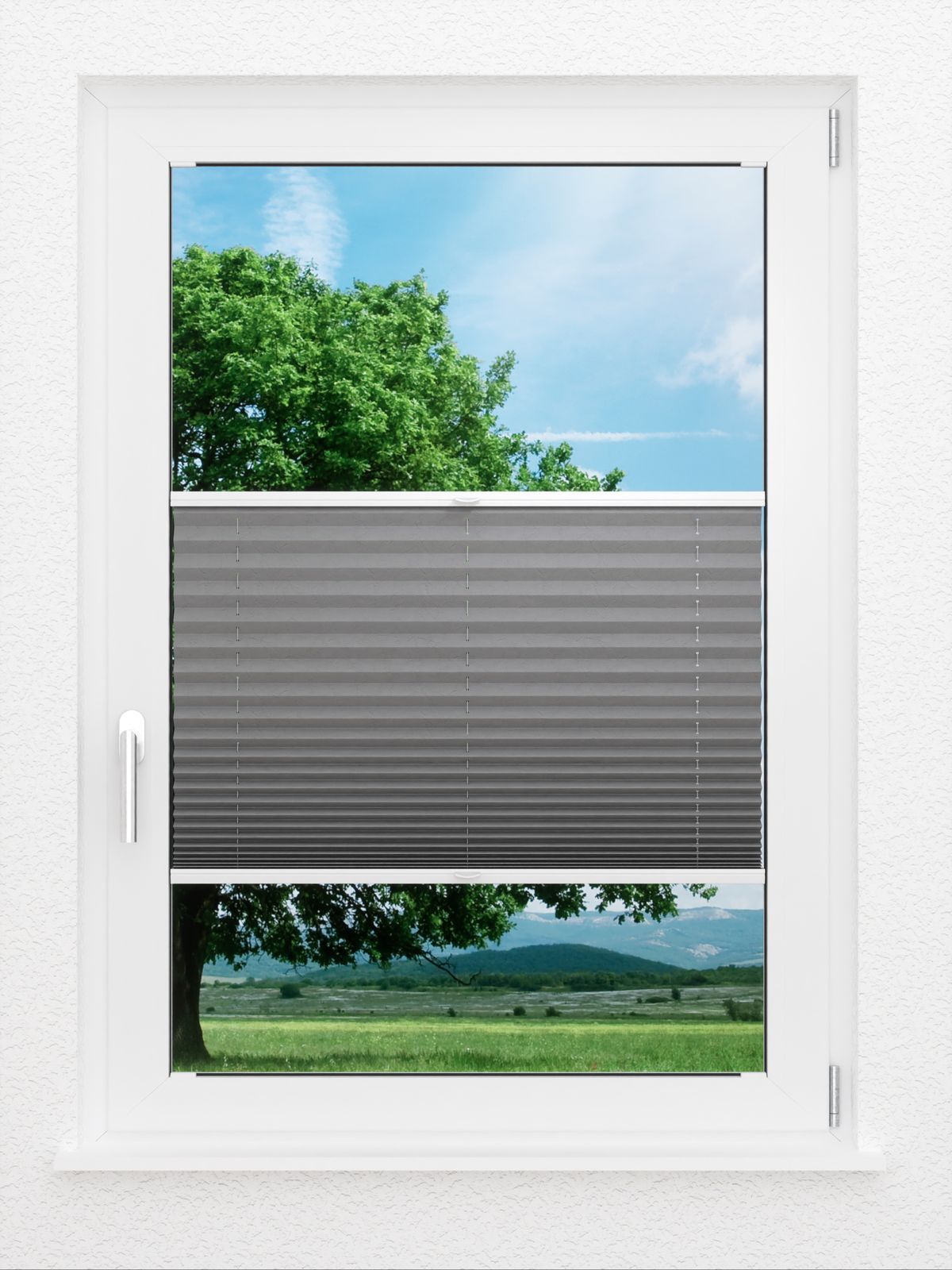 Detailansicht LYSEL HOME Plissee 109A Svea Crush
